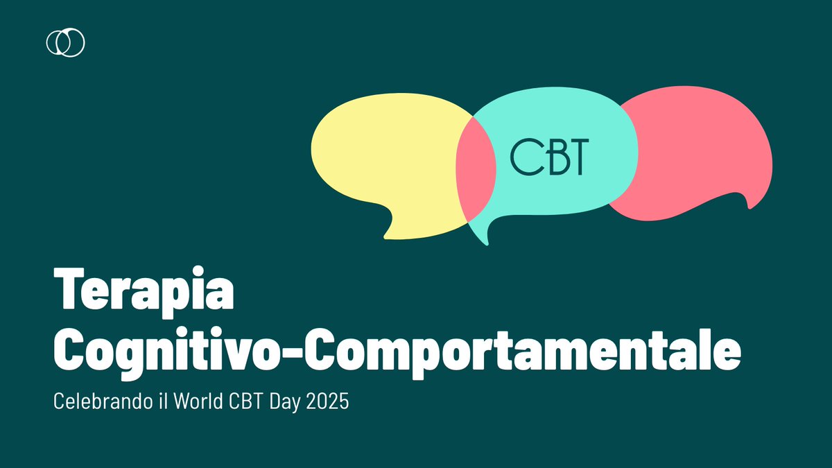 Il World CBT Day 2025 celebra l’evoluzione della Terapia Cognitivo-Comportamentale, riconosciuta come il gold standard della psicoterapia per la sua solidità scientifica e la capacità di adattarsi alle nuove sfide della salute mentale. 

stateofmind.it/2025/04/world-…

#WorldCBTDay