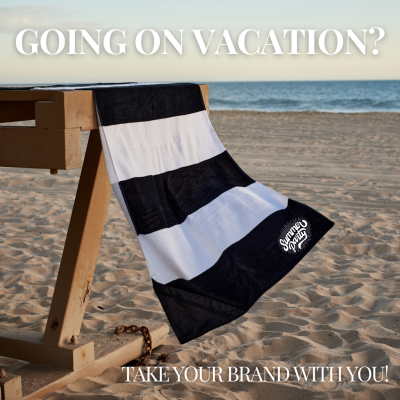 OneHum_Agency's tweet image. Your brand’s reach shouldn’t take a break. Wherever the summer takes you, make sure your brand is there too. 🌴🌊☀️

#OneHum #SummerVibes #CustomMerch #BrandedSwag