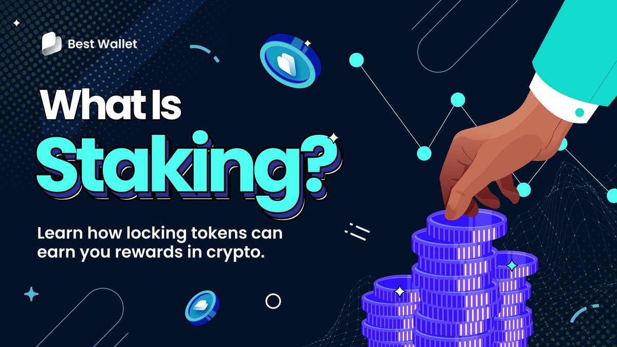 Token Staking Explained 🔐

Token staking is the process of locking your cryptocurrency in a blockchain network to help validate transactions and secure the system.

In return, you earn rewards — usually in the form of additional tokens. It’s similar to earning interest by