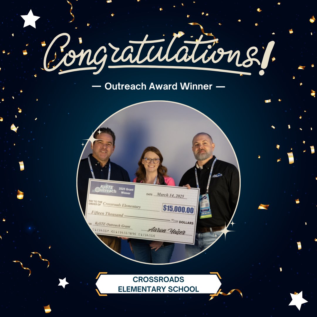 KASTk12 (@kastk12) on Twitter photo Huge congrats to <a href="/Bathcoschools/">Bath County Schools</a> - Crossroads Elementary! They just snagged a $15K KySTE Outreach Grant for their project:
πββοΈπ» "Get Up and Move: Using Tech to Teach Cross Curriculum in PE!"
Thanks to our sponsors for supporting innovative education in KY! ππ #KySTE #KAST Huge congrats to <a href="/Bathcoschools/">Bath County Schools</a> - Crossroads Elementary! They just snagged a $15K KySTE Outreach Grant for their project:
πββοΈπ» "Get Up and Move: Using Tech to Teach Cross Curriculum in PE!"
Thanks to our sponsors for supporting innovative education in KY! ππ #KySTE #KAST