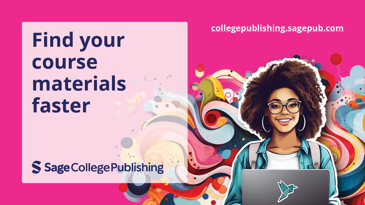 SagePsychology's tweet image. Using a Sage text this semester? Students save on affordable, high-quality textbooks directly from our US Sage College Publishing website.
Start saving today: ow.ly/MU0b50Vvwm0