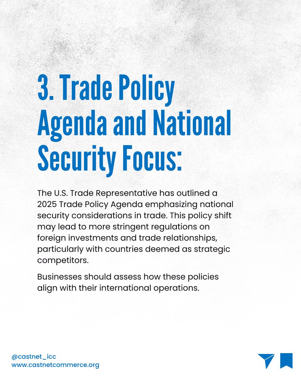 CASTNET_ICC's tweet image. #TariffChanges #BusinessGrowth #TradeAgreements #CASTNET #BusinessStrategy #GlobalTradeInsights #EconomicTrends #TradeUpdate #InternationalExpansion #PolicyChanges #BusinessTips #TradeWar #DigitalTrade #GlobalMarkets #TradeNews #GlobalEconomy
