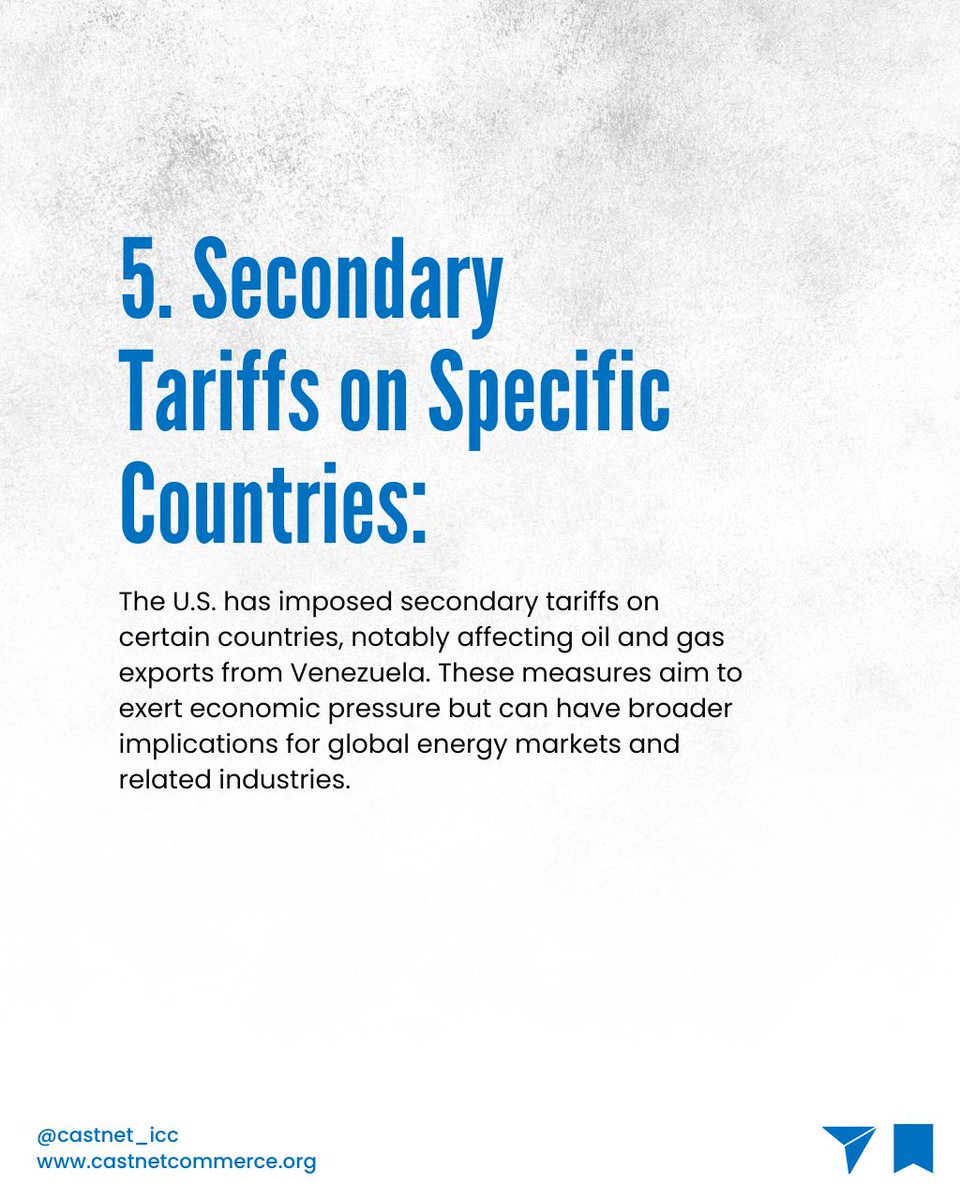 CASTNET_ICC's tweet image. #TariffChanges #BusinessGrowth #TradeAgreements #CASTNET #BusinessStrategy #GlobalTradeInsights #EconomicTrends #TradeUpdate #InternationalExpansion #PolicyChanges #BusinessTips #TradeWar #DigitalTrade #GlobalMarkets #TradeNews #GlobalEconomy