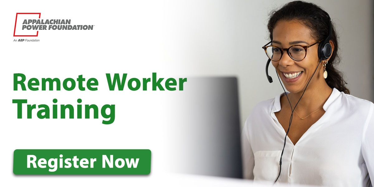 Appalachian Power (@appalachianpowe) on Twitter photo Join us and <a href="/marshallu/">Marshall University</a> for a FREE remote worker training program! The first session will be held in-person at Harless Center Banquet Hall on Wednesday, April 9, 2025. Virtual follow-ups will be held afterward.
➡️ Register now: ms.spr.ly/6017qas5P. Join us and <a href="/marshallu/">Marshall University</a> for a FREE remote worker training program! The first session will be held in-person at Harless Center Banquet Hall on Wednesday, April 9, 2025. Virtual follow-ups will be held afterward.
➡️ Register now: ms.spr.ly/6017qas5P.