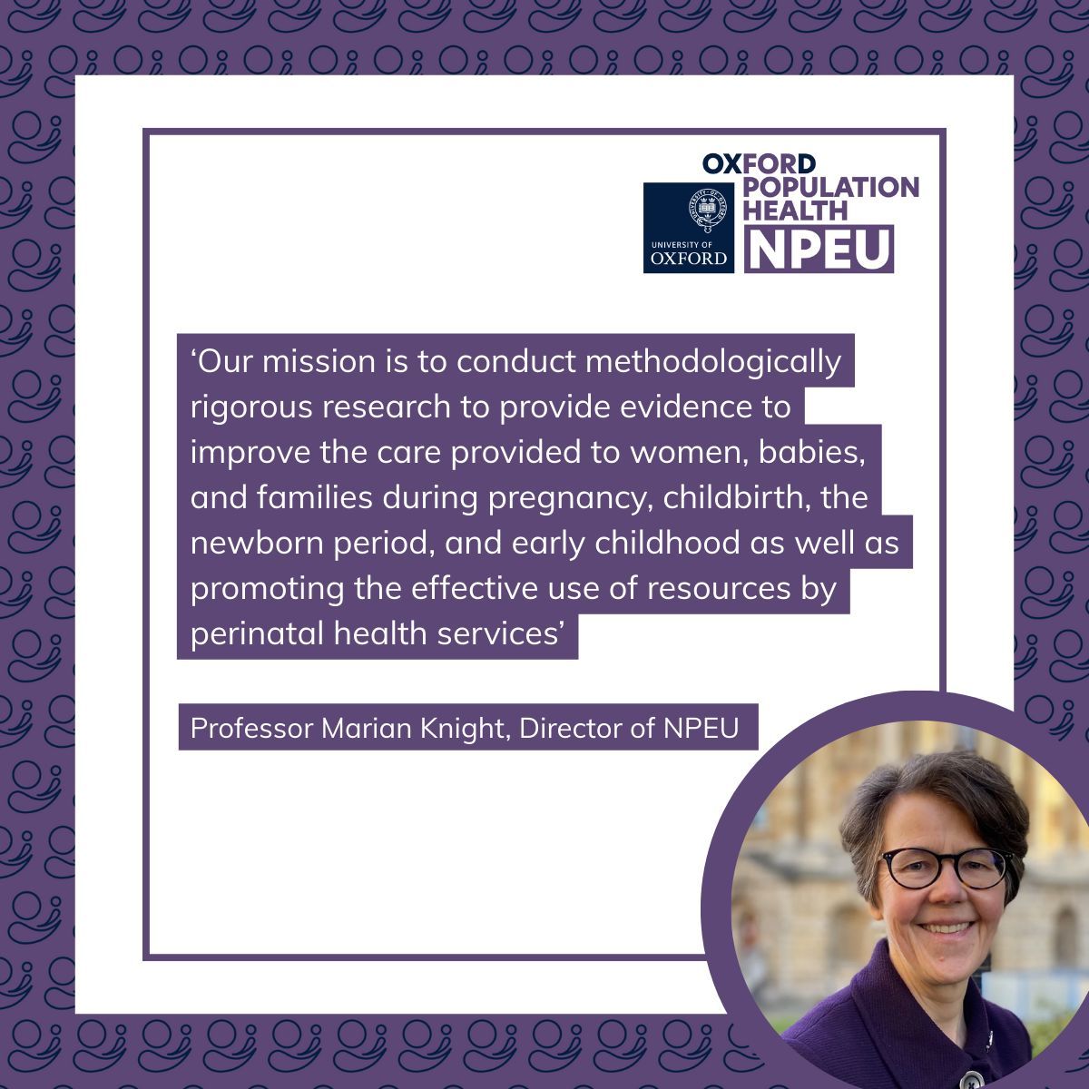 Oxford Population Health (OxPop) (@oxford_ndph) on Twitter photo This year #WorldHealthDay focuses on maternal and newborn health. <a href="/NPEU_Oxford/">NPEU-Oxford</a>'s research on pregnancy, childbirth, and newborn babies is crucial to public and population health sciences, clinical care, and health policy development.
Find out more 👉 buff.ly/shlxec1 This year #WorldHealthDay focuses on maternal and newborn health. <a href="/NPEU_Oxford/">NPEU-Oxford</a>'s research on pregnancy, childbirth, and newborn babies is crucial to public and population health sciences, clinical care, and health policy development.
Find out more 👉 buff.ly/shlxec1