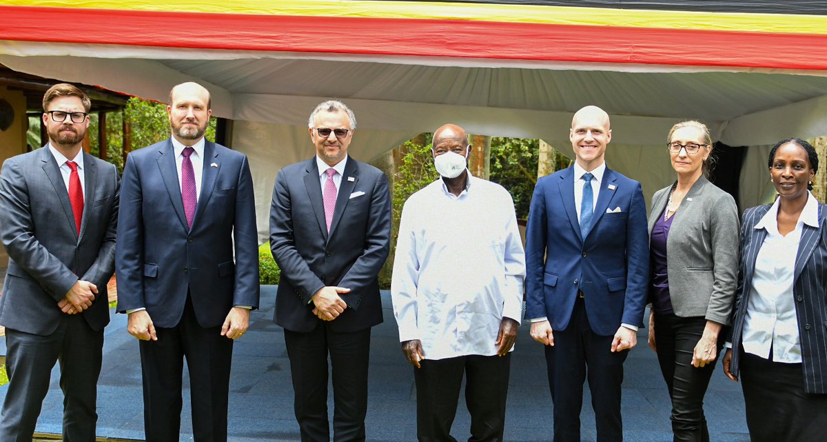 I had the pleasure of welcoming Mr. Massad Boulos, Senior Advisor to President Donald Trump, along with his delegation. We discussed the security situation in the region, particularly in Eastern Congo, as well as opportunities for American businesses to invest in Uganda. I extend
