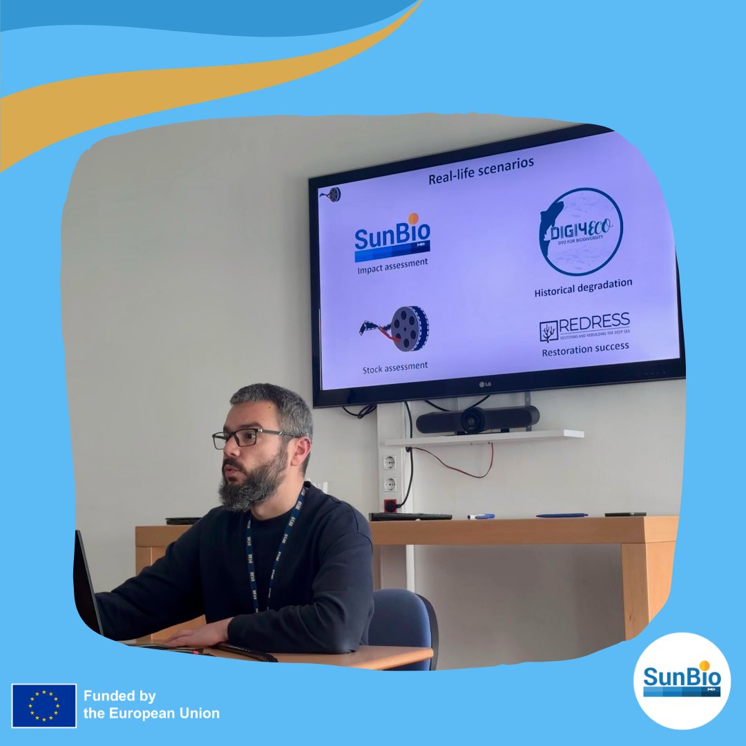 📢 Exciting updates from <a href="/ICMCSIC/">ICM-CSIC</a> ! On April 4, 2025, #SUNBIO and CREA explored synergies between precision agriculture and marine research. The OHRES platform was discussed as a 3D structure akin to a tree, from seabed roots to canopy converters. 

 #CINEA #MissionOcean