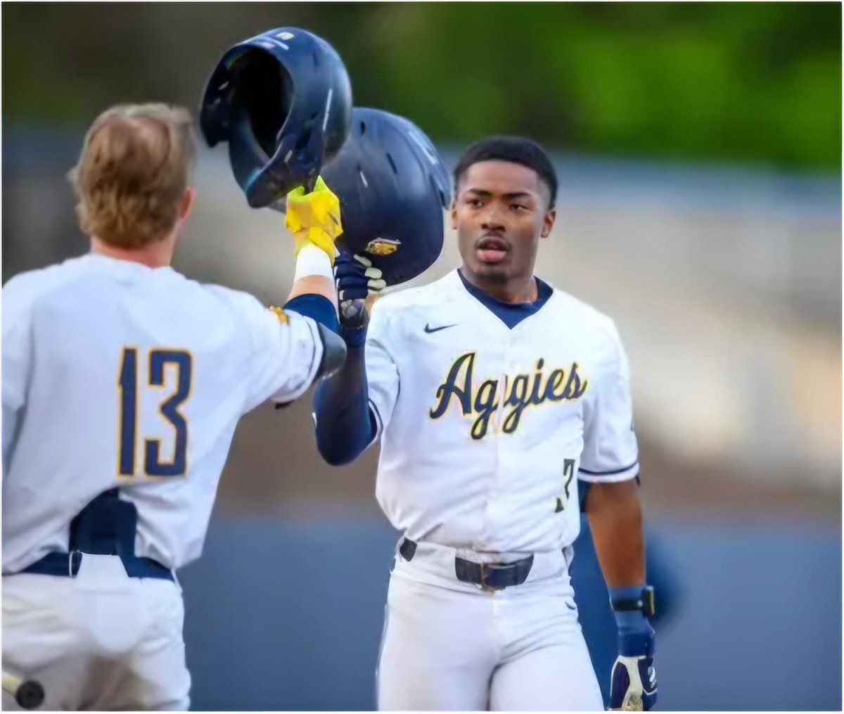 Bradley Taylor (@bataylor_6) on Twitter photo JT Taylor <a href="/thejttaylorr/">JT Taylor</a> didn't get the nod for CAA Rookie of the Week or Player of the Week, but he had himself a week! Batted .529 (9 for 17), 4 doubles, 2 HR's, and 7 RBI's. Respect kid โ๐ฟ! keep going! ๐ช๐ฟ <a href="/NCAT_Baseball/">๐๐ฒ๐ช๐ถ๐ธ๐ท๐ญ ๐๐ฐ๐ฐ๐ฒ๐ฎ๐ผ</a> <a href="/CAASports/">Coastal Athletic Association</a> <a href="/AppyLeague/">Appalachian League</a> JT Taylor <a href="/thejttaylorr/">JT Taylor</a> didn't get the nod for CAA Rookie of the Week or Player of the Week, but he had himself a week! Batted .529 (9 for 17), 4 doubles, 2 HR's, and 7 RBI's. Respect kid โ๐ฟ! keep going! ๐ช๐ฟ <a href="/NCAT_Baseball/">๐๐ฒ๐ช๐ถ๐ธ๐ท๐ญ ๐๐ฐ๐ฐ๐ฒ๐ฎ๐ผ</a> <a href="/CAASports/">Coastal Athletic Association</a> <a href="/AppyLeague/">Appalachian League</a>