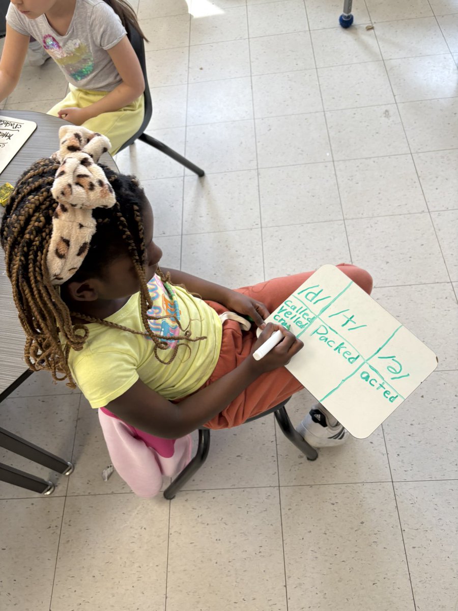 ellengvo's tweet image. So proud of these Grade 2 students @StBrigidOCSB! ✏️
After learning about past tense “ed” verbs during @UFLiteracy, students wrote a short recount
So exciting to see their hard work during UFLI transfer to their own independent writing! Look at that printing 🤩
#ocsb