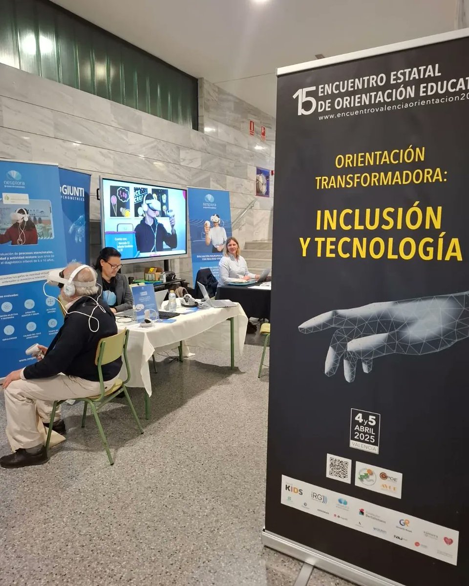 Un resumen de nuestro paso por el 15 Encuentro Estatal de <a href="/APOCOVA/">APOCOVA</a> en Valencia, que ha dado mucho de sí.
🔹️Ponencias, talleres, demos y mucho más.
¡Gracias a todo el equipo!
🧠🥽💙🙌