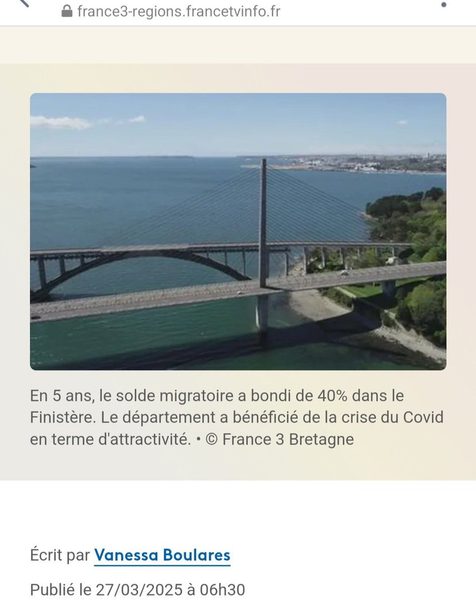 Doit on parler de bénéfice quand le pays manque cruellement de logement? 
Faut-il arrêter de se dire bonjour? Ou mettre en place des vrais solutions contre la crise du logement? Comme le statut de résident, une reglementation contre airbnb et autres.. france3-regions.francetvinfo.fr/bretagne/finis… #BZH