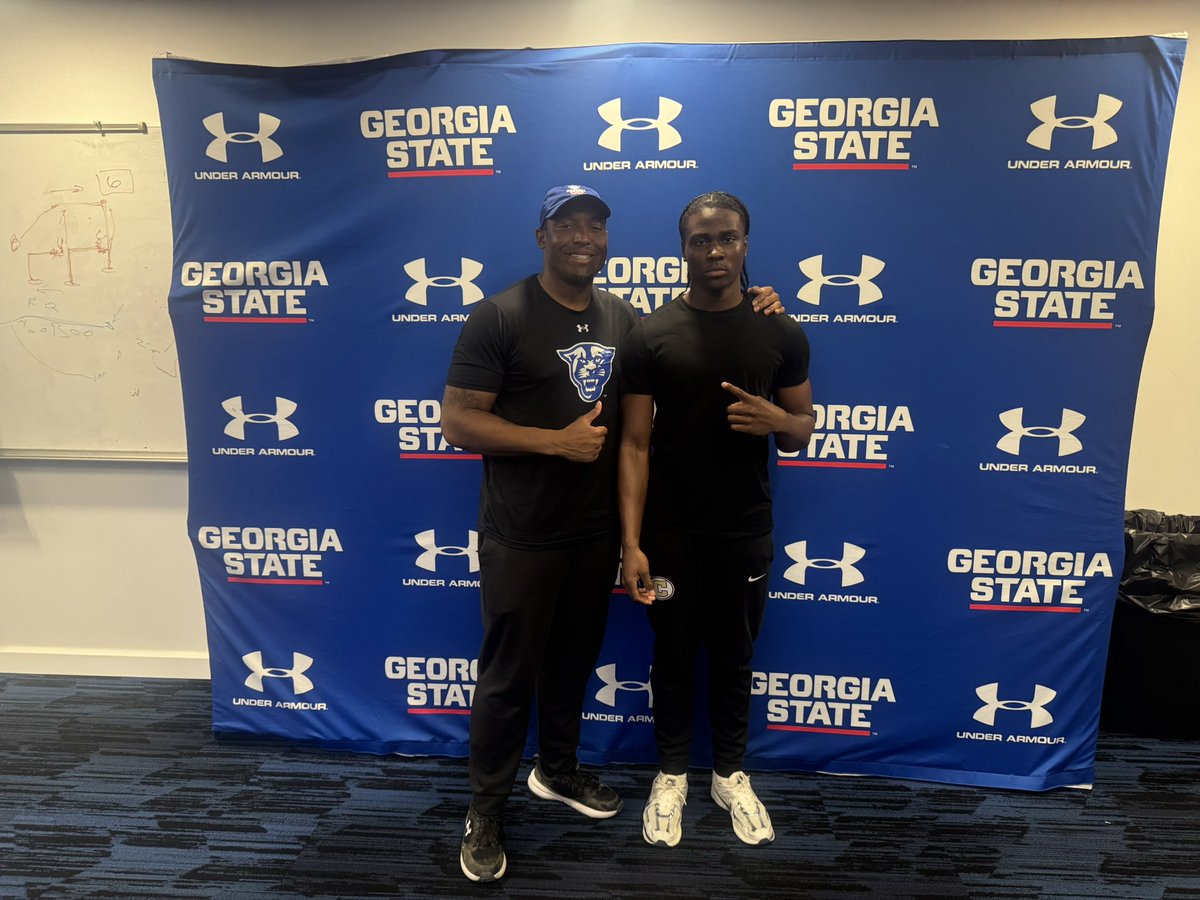 Gary Walker (@garywalker2027) on Twitter photo Blessed and Thankful for my teammates, coaches and family for helping me earn an offer to Georgia State University
#AGTG #GoPanthers
<a href="/Enrique__Davis/">Coach Enrique Davis</a> <a href="/koachamey/">๐ณ๐ด๐ป๐พ๐ฝ๐๐ฐ๐ด ๐ฐ๐ผ๐ด๐</a> <a href="/coachdixon54/">Maurice Dixon</a> <a href="/coach_qbtf/">Coach Francis</a>
<a href="/CoachMac38/">McCrary</a> Blessed and Thankful for my teammates, coaches and family for helping me earn an offer to Georgia State University
#AGTG #GoPanthers
<a href="/Enrique__Davis/">Coach Enrique Davis</a> <a href="/koachamey/">๐ณ๐ด๐ป๐พ๐ฝ๐๐ฐ๐ด ๐ฐ๐ผ๐ด๐</a> <a href="/coachdixon54/">Maurice Dixon</a> <a href="/coach_qbtf/">Coach Francis</a>
<a href="/CoachMac38/">McCrary</a>
