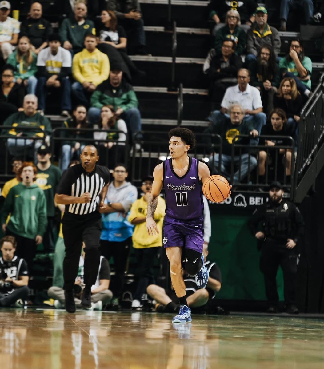 NEWS: Portland guard Vincent Delano has entered the portal, repped by <a href="/WEAVE/">WEAVE</a>

Delano played in 32 games while averaging 5.3 points, 2.3 rebounds and 2.0 assists per game <a href="/TheAthleticCBB/">The Athletic CBB</a>