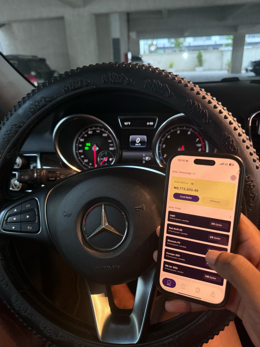 You no need save 200k everyday to buy Benz, monthly ajo sef fit carry you go far.