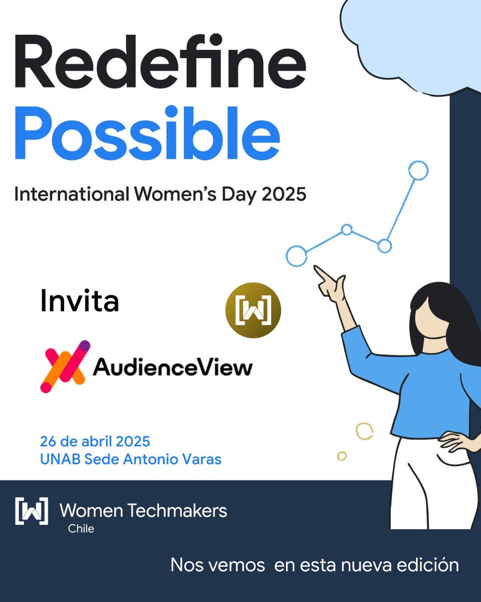 ¡Gracias a Audience View <a href="/AudienceView/">AudienceView</a>  por invitarnos a ser parte del #IWD2025! 🙌🏼✨ Nos emociona mucho poder compartir con ustedes vemos el 26 de abril para celebrar juntas. ¡Gracias por apoyar y hacer posible eventos como este! 💜

#MujeresEnTecnología #womentechmakers