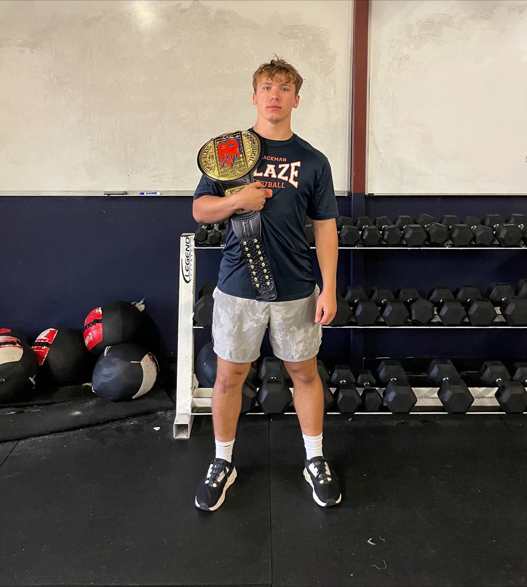 Blackman Football (@blackmanftball) on Twitter photo Our Mr. Blaze Award Winner for Week 10 is <a href="/Jayden_Gowin22/">Jayden Gowin</a> !!!
He has led his team to the top with bringing in the MOST items in our Food Drive while also leading by example in the weightroom and classroom.
#WeAreBlackman Our Mr. Blaze Award Winner for Week 10 is <a href="/Jayden_Gowin22/">Jayden Gowin</a> !!!
He has led his team to the top with bringing in the MOST items in our Food Drive while also leading by example in the weightroom and classroom.
#WeAreBlackman