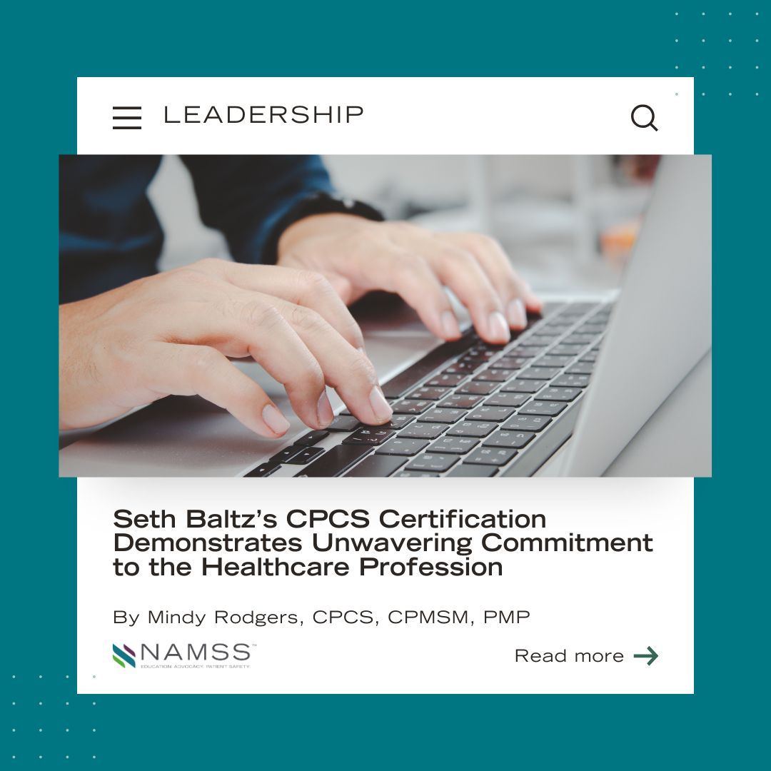 Learn how Seth Baltz’s CPCS certification highlights his dedication to the healthcare profession—and why earning yours can elevate your career. Read more: buff.ly/REf4DwX