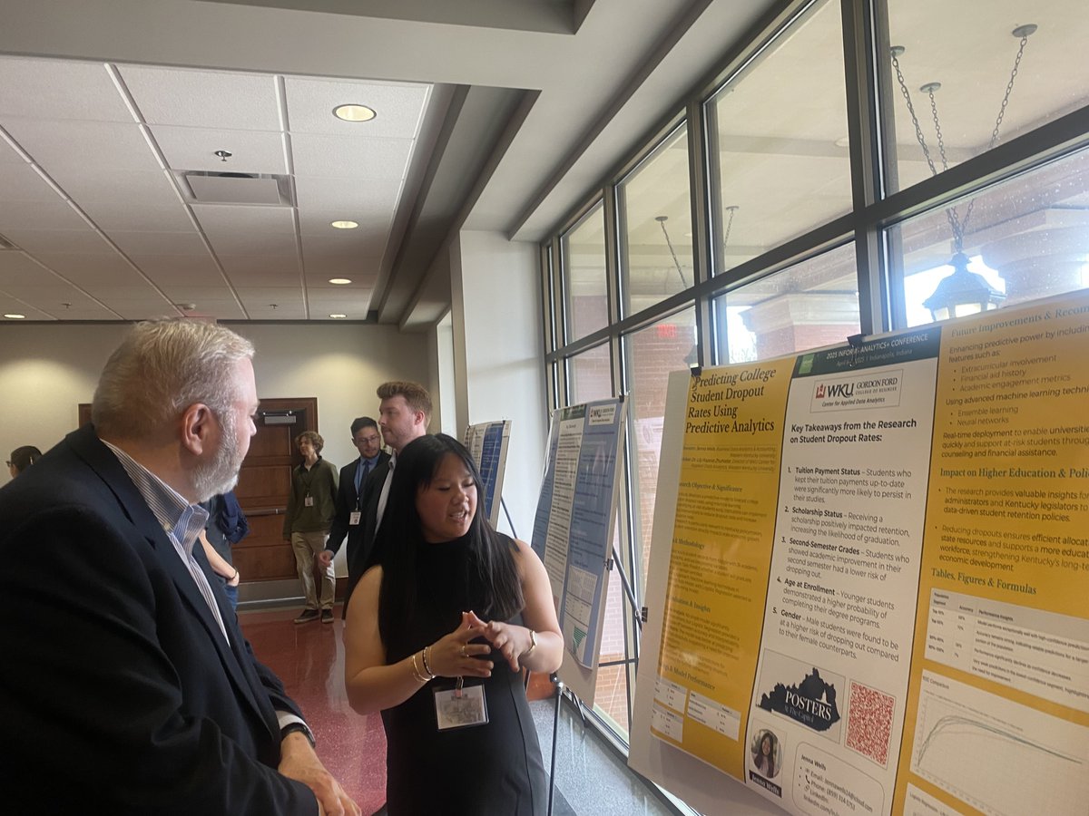 WKUGordonFord's tweet photo. The 55th Annual WKU Student Scholar Showcase highlighted the incredible research and academic work happening across campus—including right here at GFCB! Big thanks to our faculty mentors for supporting student research and academic growth. #WKU #GFCB #YouBelongAtGFCB https://t.co/UoyFC3Yoq7