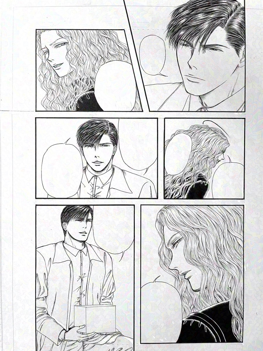このページ、6コマ中4コマ描き直して切り貼りしてるの。
私はよく考えないで安易にペン入れしてしまって失敗する事がしょっちゅう。おまけに大雑把な人間なんでほぼ全てのページがホワイトの嵐
アナログの漫画描きさんで切り貼りやホワイトを使ってない綺麗な原稿を描ける人を心の底から尊敬してます