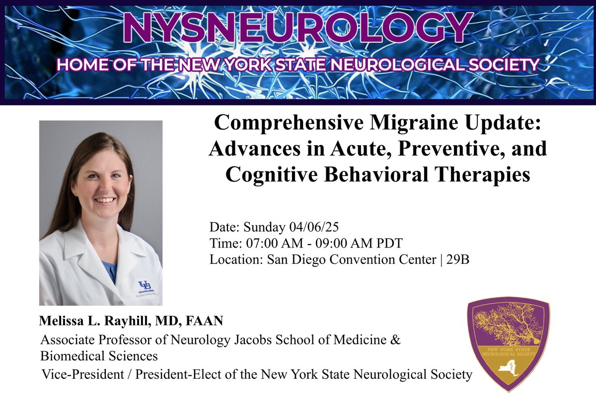 #AANAM <a href="/AANmember/">American Academy of Neurology</a> <a href="/melissarayhill/">Melissa Rayhill, MD, FAHS, FAAN</a>