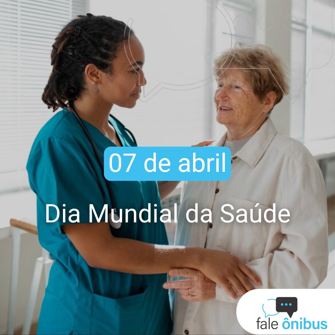 Hoje é o Dia Mundial da Saúde, momento para lembrar que cuidar do corpo e da mente é essencial para viver bem. Priorize sua saúde com qualidade de vida e conte com a gente para ajudar na melhor rota até o destino do seu bem-estar.🧑‍⚕️