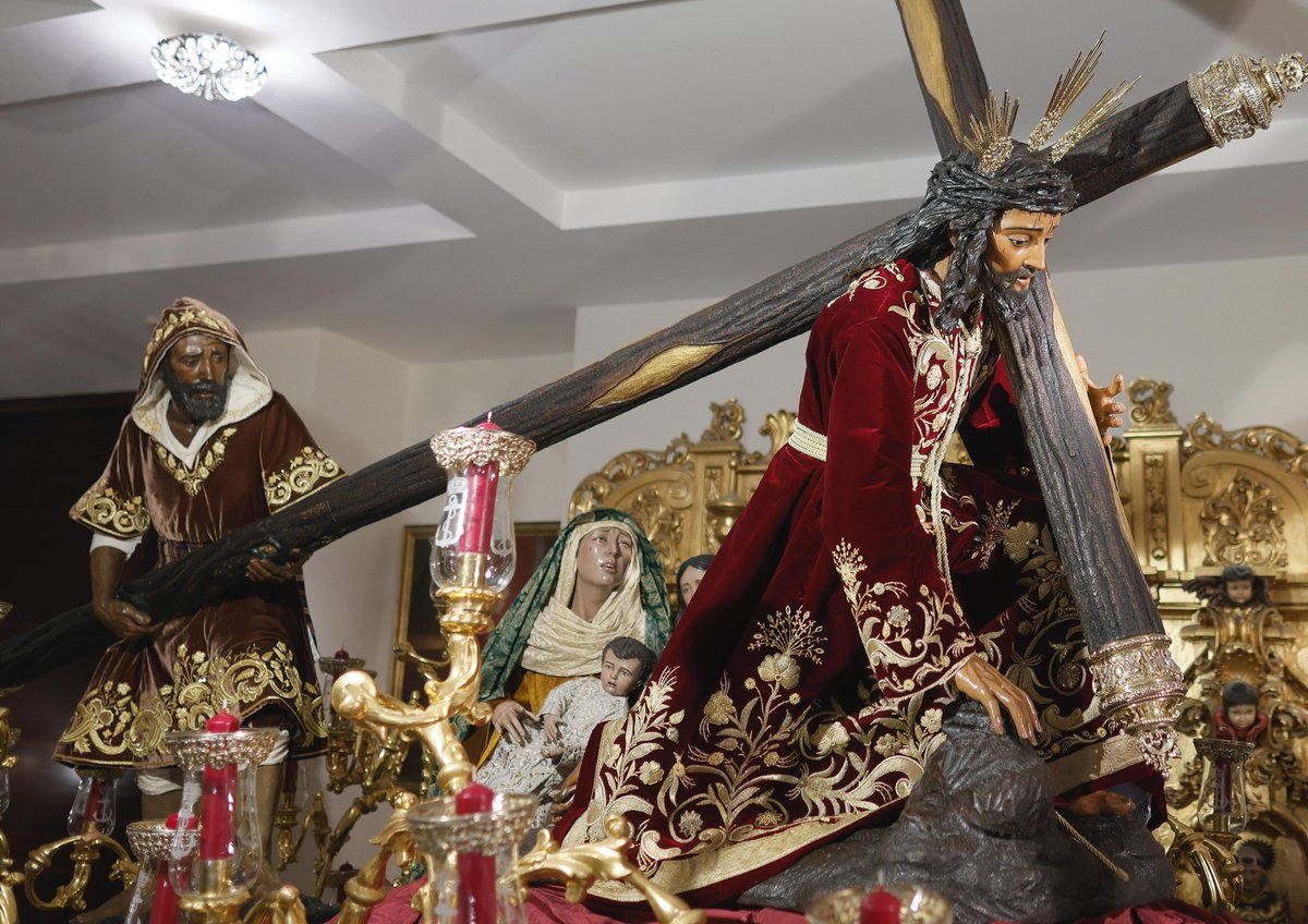 EspDeTriana's tweet photo. GALERÍA | El Santísimo Cristo de las Tres Caídas, en su paso de misterio para su próxima salida procesional en la Madrugada del Viernes Santo 

📸 @ManuFerGomezFot 

#EsperanzaDeTriana https://t.co/USnw4IZWri