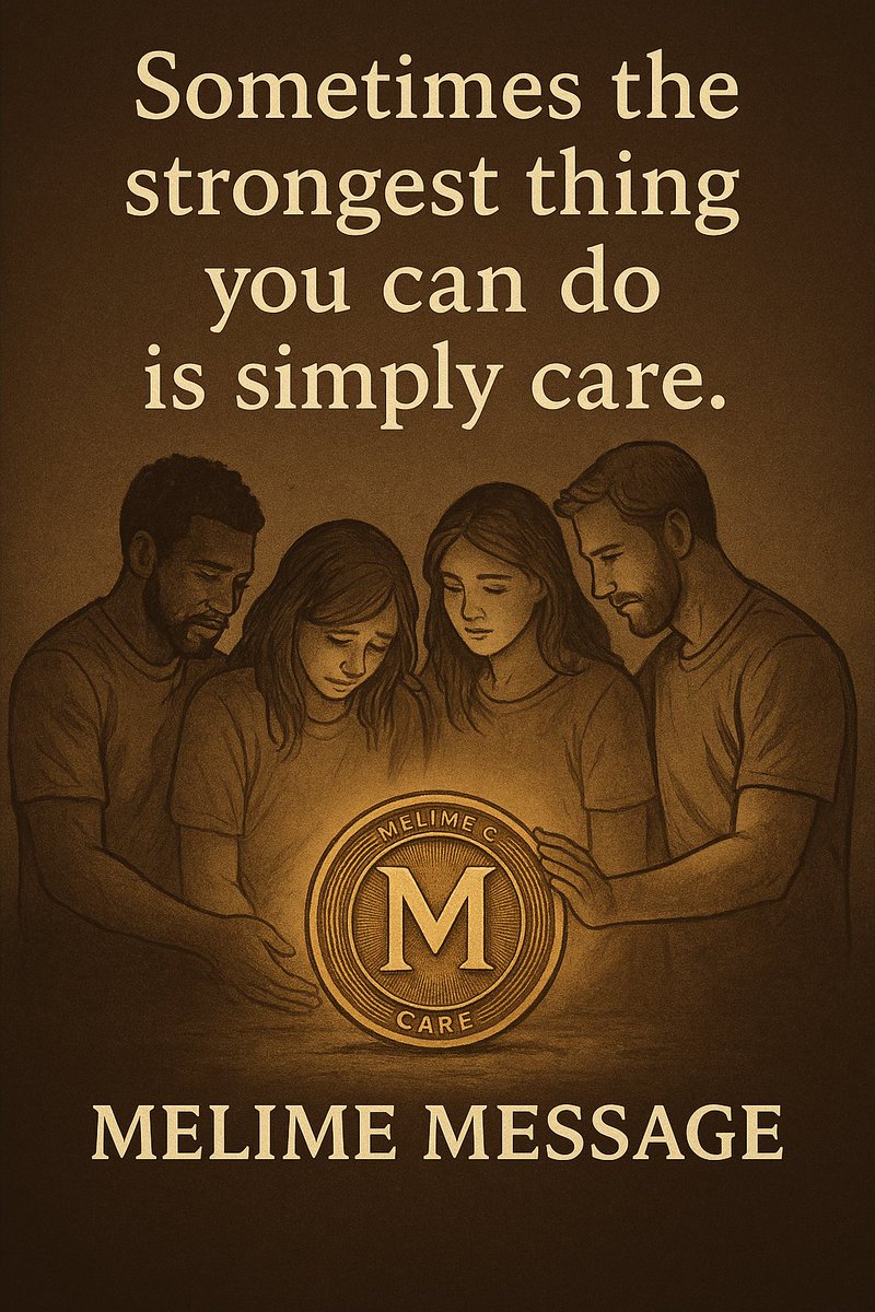melimecoin's tweet photo. ๐ค Care isnโt weakness. Itโs quiet strength.
In a world that often forgets,
those who still careโฆ are the ones holding it together.
MELIME: CARE is coming May 8, 2025.
๐ https://t.co/uQA1iC4N04
#MELIME #CARE #CryptoWithPurpose #JoinTheMovement https://t.co/S8vqyi2zTz