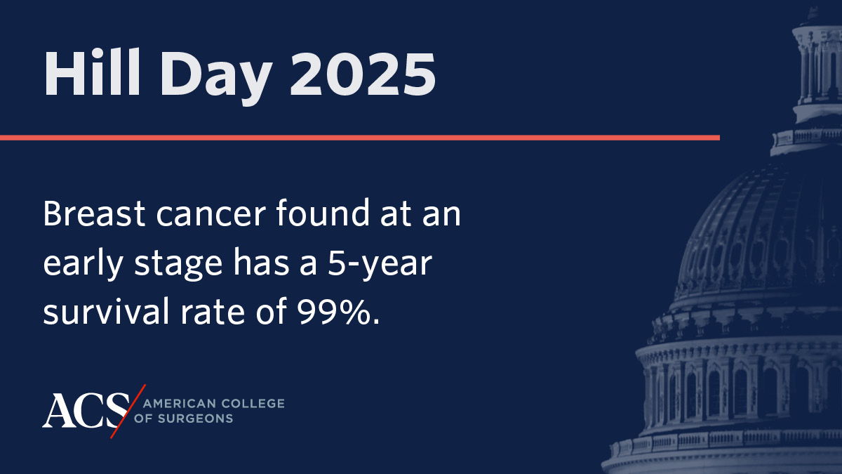 American College of Surgeons (@amcollsurgeons) on Twitter photo Robust investment in cancer research is critical to developing lifesaving technologies, screenings, and therapies. We are going to the Hill on behalf of patients, urging Congress to improve care and access. #ACSLAS25 <a href="/AmColSurgCancer/">ACS Cancer Programs</a> Robust investment in cancer research is critical to developing lifesaving technologies, screenings, and therapies. We are going to the Hill on behalf of patients, urging Congress to improve care and access. #ACSLAS25 <a href="/AmColSurgCancer/">ACS Cancer Programs</a>