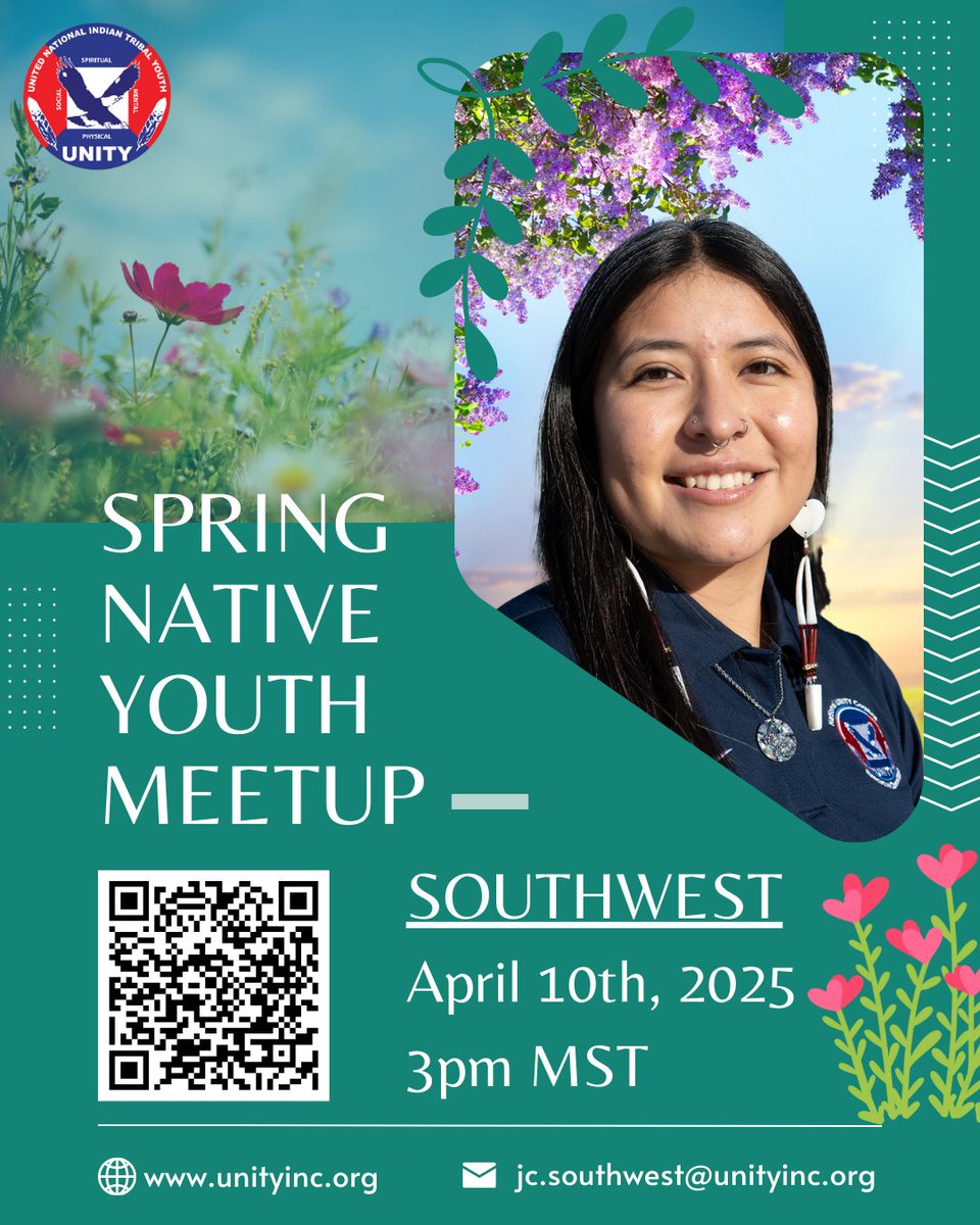 🚨 Southwest Region, it’s your time to shine! 🚨

Join your UNITY Area Representative for a regional meet-up! Connect with other youth in your region, discuss important issues, and have a great time together. Don’t miss out—register now!

👉 Register here: ow.ly/Riy550VvZRq