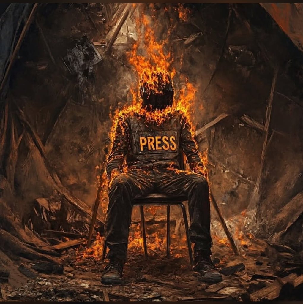 الحكايةُ القديمة تُعاد :
ٱلنَّارِ ذَاتِ ٱلۡوَقُودِ،
إِذۡ هُمۡ عَلَيۡهَا قُعُود،
وَهُمۡ عَلَىٰ مَا يَفۡعَلُونَ بِٱلۡمُؤۡمِنِينَ شُهُود،
وَمَا نَقَمُواْ مِنۡهُمۡ إِلَّآ أَن يُؤۡمِنُواْ بِٱللَّهِ ٱلۡعَزِيزِ ٱلۡحَمِيدِ!