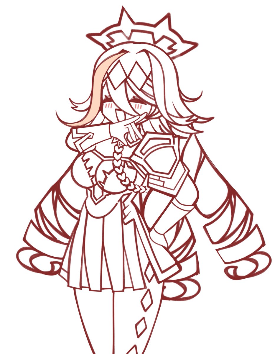 Meqqey's tweet image. Baldr wip

My pen isn’t responding half the time so I couldn’t tolerate giving this a lineart till I get a replacement.