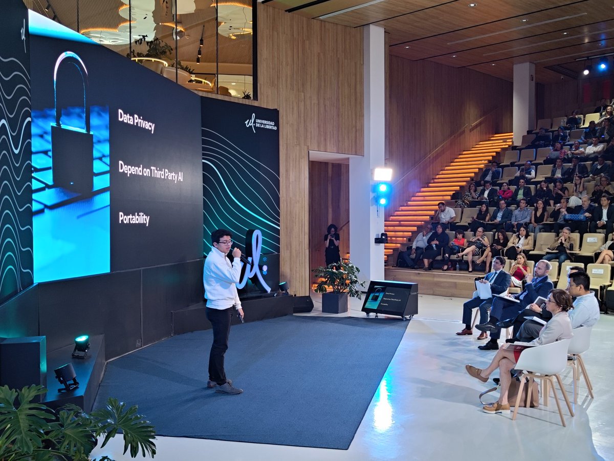 energiahoy's tweet photo. #CoberturaEH | Continúa la competición de #FinTechWorldCup Mexico #Qualifier 2025 entre #startups para #ServiciosFinancieros con miras a la gran final en #Dubái. @fintechmx @Udelalibertad @BancoAzteca @AMEXCAP @CharteredIFAs https://t.co/LRvmykYDx8