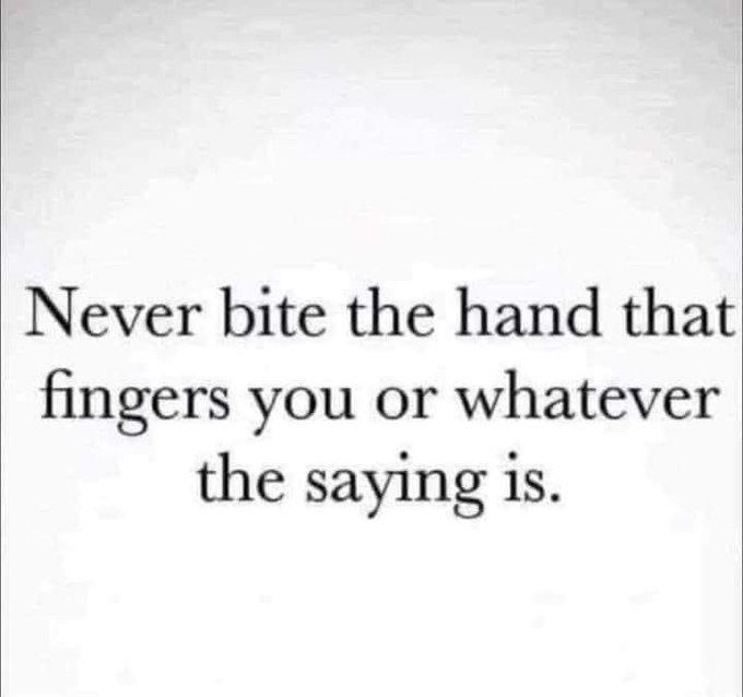 SyckoDavid's tweet image. Never...ever....😜