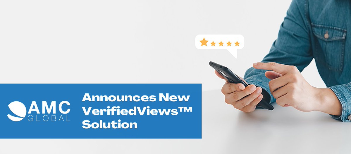 AMC Global is excited to announce its new VerifiedViews™ program—a powerful solution for generating ratings &amp; reviews from authentic product purchasers. 🌟VerifiedViews works in tandem with the firm’s established ResponseCash® Purchaser Follow-Up (PFU™).
hubs.la/Q03gdm3F0