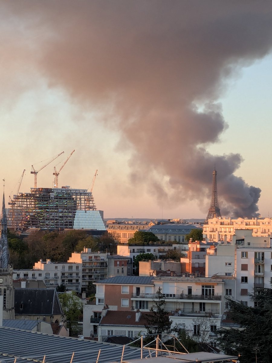 Ça a l'air de cramer au nord de Paris ... 
Que se passe t'il ?