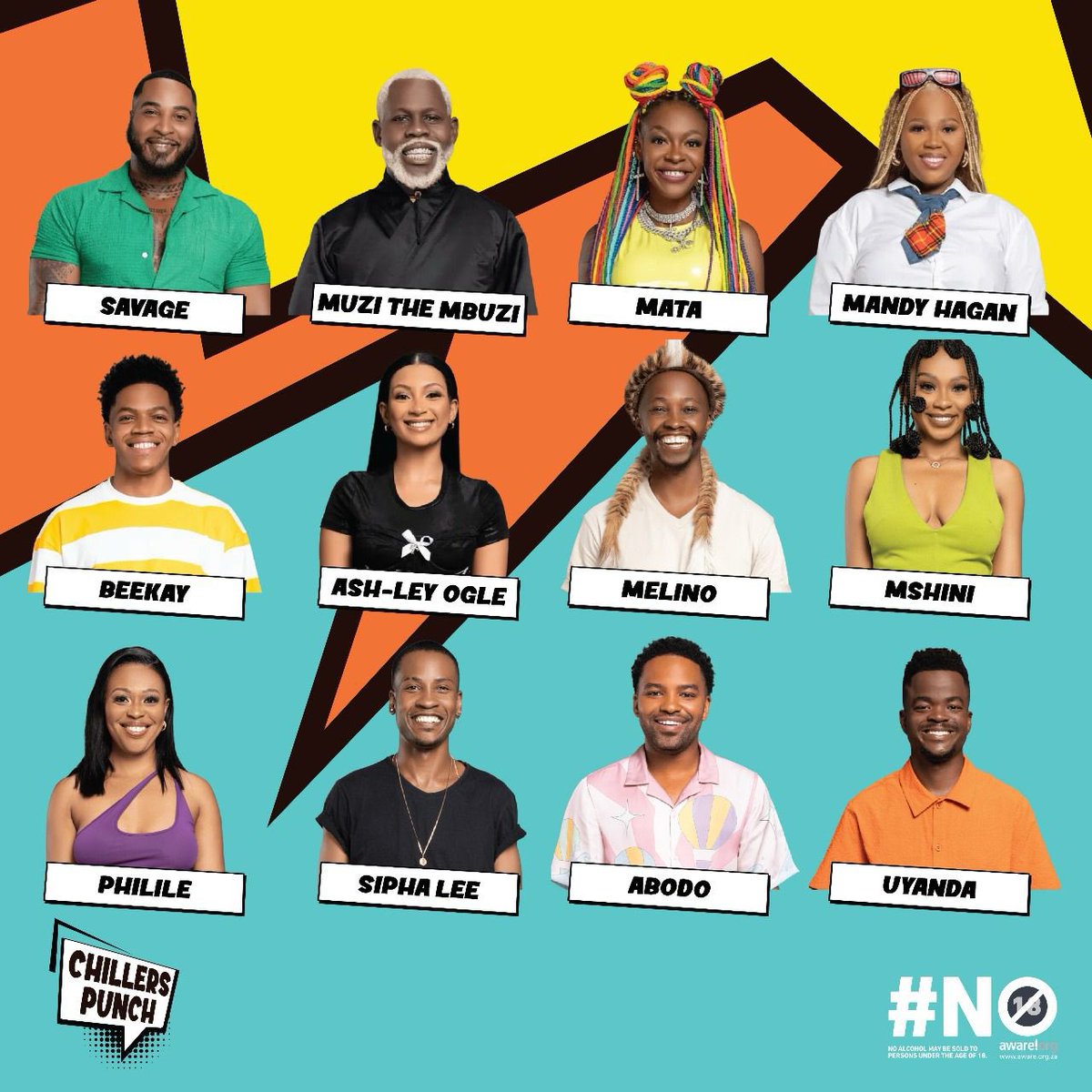 MacG ๐ฟ๐ฆ (@macgunleashed) on Twitter photo AsโDesheni Bafethu ๐
<a href="/ChillersPunch/">Chillers Punch</a> is still on the lookout for our first ever brand ambassador.
Nominate your favourite #bigbrothermzansi housemate to join our team and become the face of your favourite fruity beverage ๐
Tag <a href="/ChillersPunch/">Chillers Punch</a> on all platforms with your AsโDesheni Bafethu ๐
<a href="/ChillersPunch/">Chillers Punch</a> is still on the lookout for our first ever brand ambassador.
Nominate your favourite #bigbrothermzansi housemate to join our team and become the face of your favourite fruity beverage ๐
Tag <a href="/ChillersPunch/">Chillers Punch</a> on all platforms with your