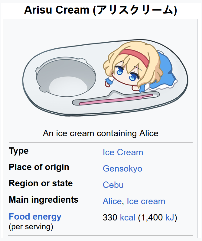 NelseyBen's tweet photo. Today's Alice meme is me messing with Wikipedia!
#東方Project #アリス・マーガトロイド https://t.co/GhE9kdMVED