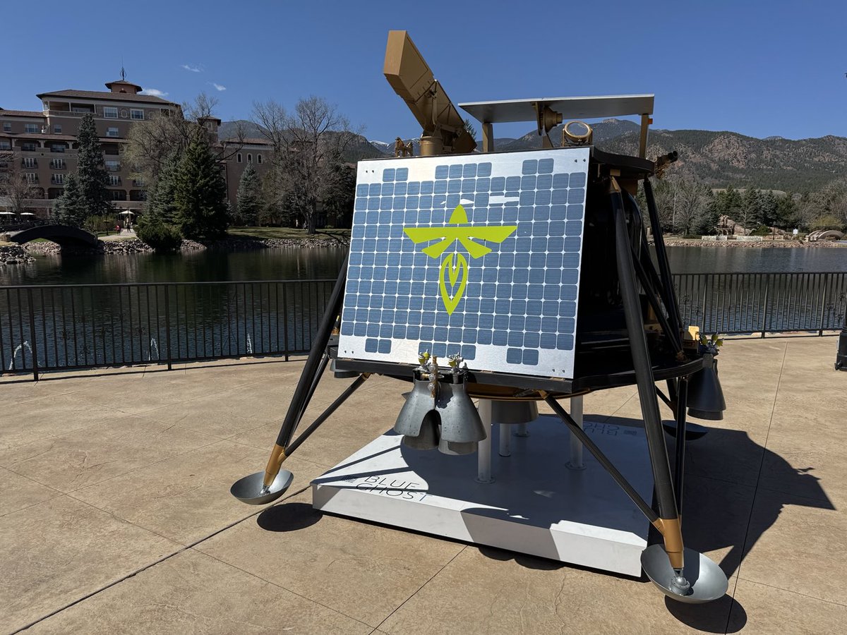 Looks like Firefly’s Blue Ghost lunar lander made it back to Earth in time for Space Symposium.