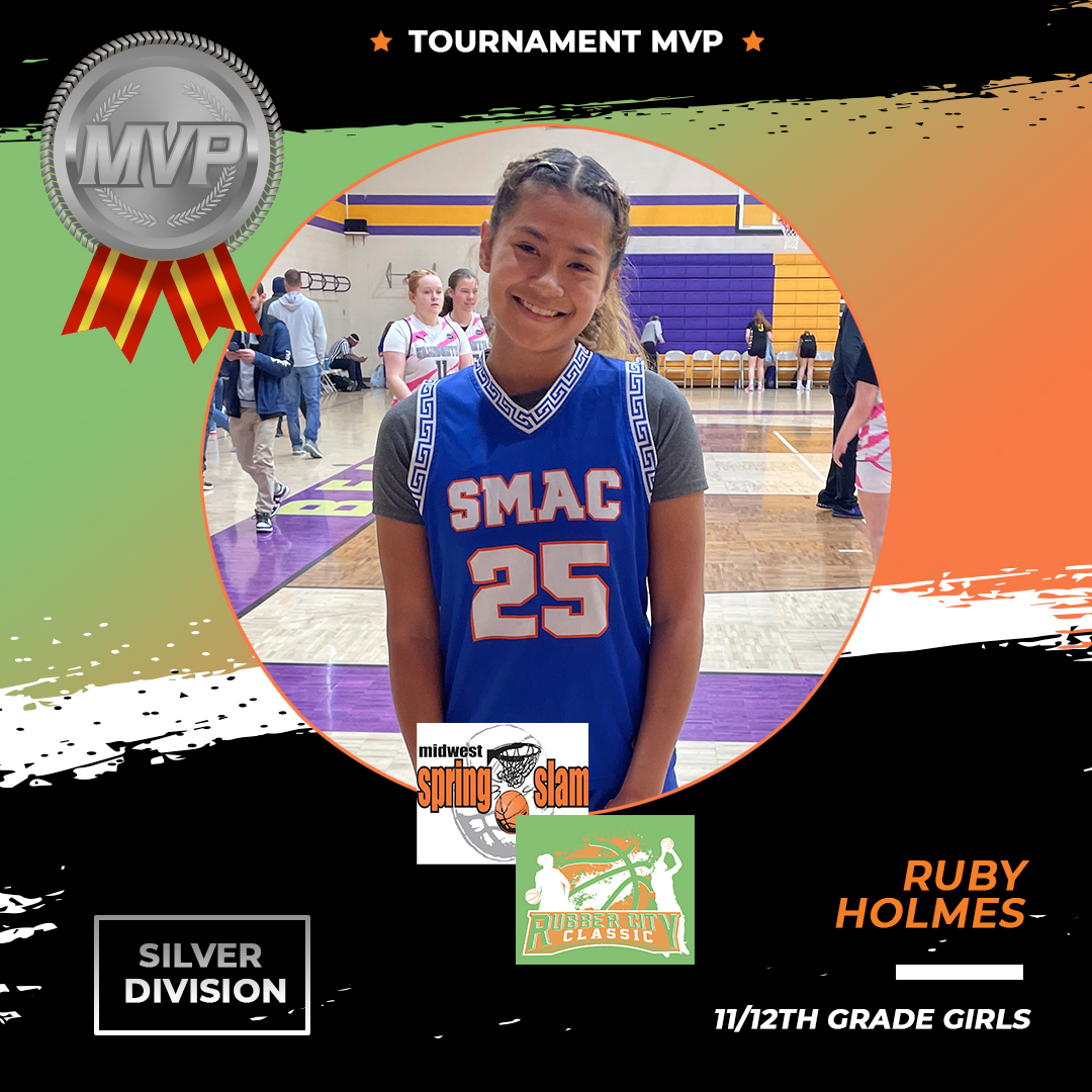 OhioBasketball.com (@ohio_basketball) on Twitter photo Rubber City/Midwest Classic, 11/12th-grade girls silver division MVP, Ruby! <a href="/SMACBasketball/">SMAC Basketball</a> Rubber City/Midwest Classic, 11/12th-grade girls silver division MVP, Ruby! <a href="/SMACBasketball/">SMAC Basketball</a>