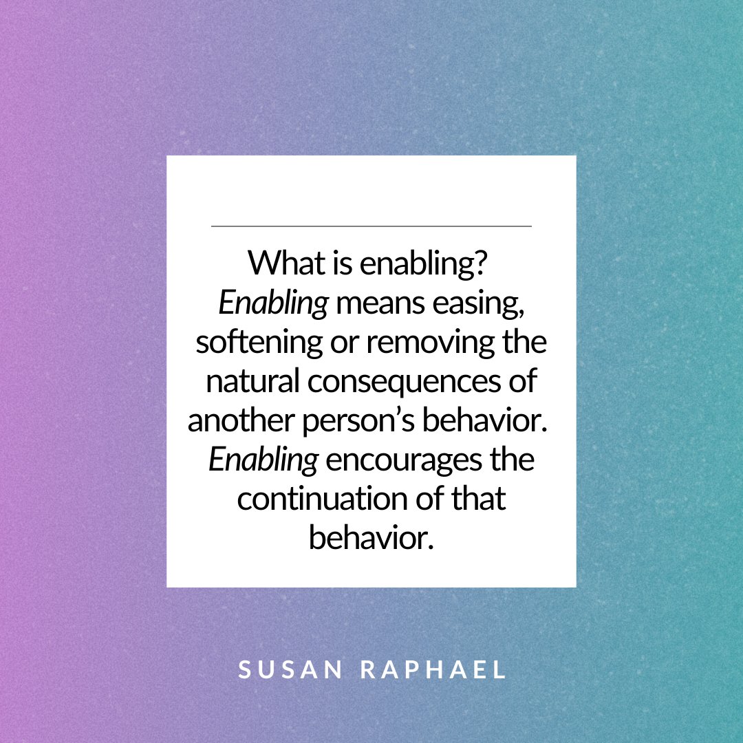 SusanRaphael1's tweet image. Enabling can feel like love—yet it keeps the cycle going.
Let consequences teach what enabling can’t.

#StopEnabling #LetThemLearn #TeenAddictionHelp #ParentingTeens #BreakTheCycle #EmpoweredParenting
