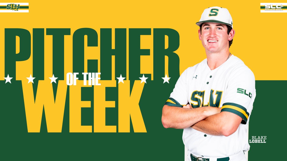 Southeastern Baseball (@lionupbaseball) on Twitter photo Congratulations to our own Blake Lobell for being named the <a href="/SouthlandSports/">Southland Conference</a> Pitcher of the Week!
#LionUp Congratulations to our own Blake Lobell for being named the <a href="/SouthlandSports/">Southland Conference</a> Pitcher of the Week!
#LionUp