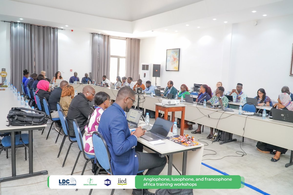 Pleased to open the Africa regional training workshop for LDC negotiators today. 45 participants
from 15 LDCs are in Saly, Senegal to build skills for championing our priorities at #COP30. Thanks <a href="/IIED/">IIED</a>, @LegalResponse, &amp; @endaenergy for the support in strengthening LDCs capacity