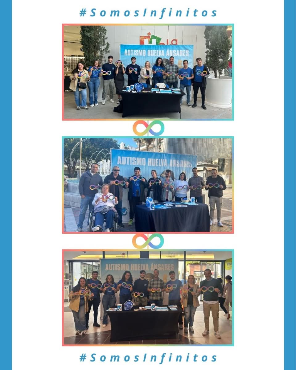 🔵 MESAS INFORMATIVAS | Conmemoración del Día Mundial de Concienciación sobre el Autismo

La semana pasada, con motivo del Día Mundial de Concienciación sobre el Autismo, llevamos a cabo dos Mesas Informativas en la capital onubense.

#autismohuelvaánsares