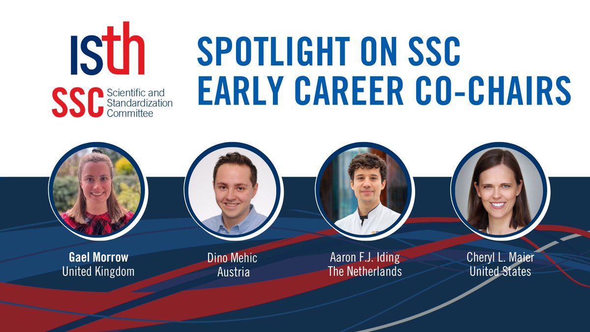 👥 Meet the future of thrombosis and hemostasis research. In "Leading from the Start", we highlight the pivotal role of the ISTH SSC and its Early Career Co-Chairs—emerging leaders who are already making a global impact.

Read more here: bit.ly/3XOmNCI