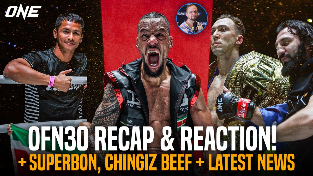 LIVE now talking #ONEFightNight30 with <a href="/Tristian_2pn/">Tristian Dharmajiva</a> - come join youtube.com/live/jAcDjGa75…
#ONEChampionship