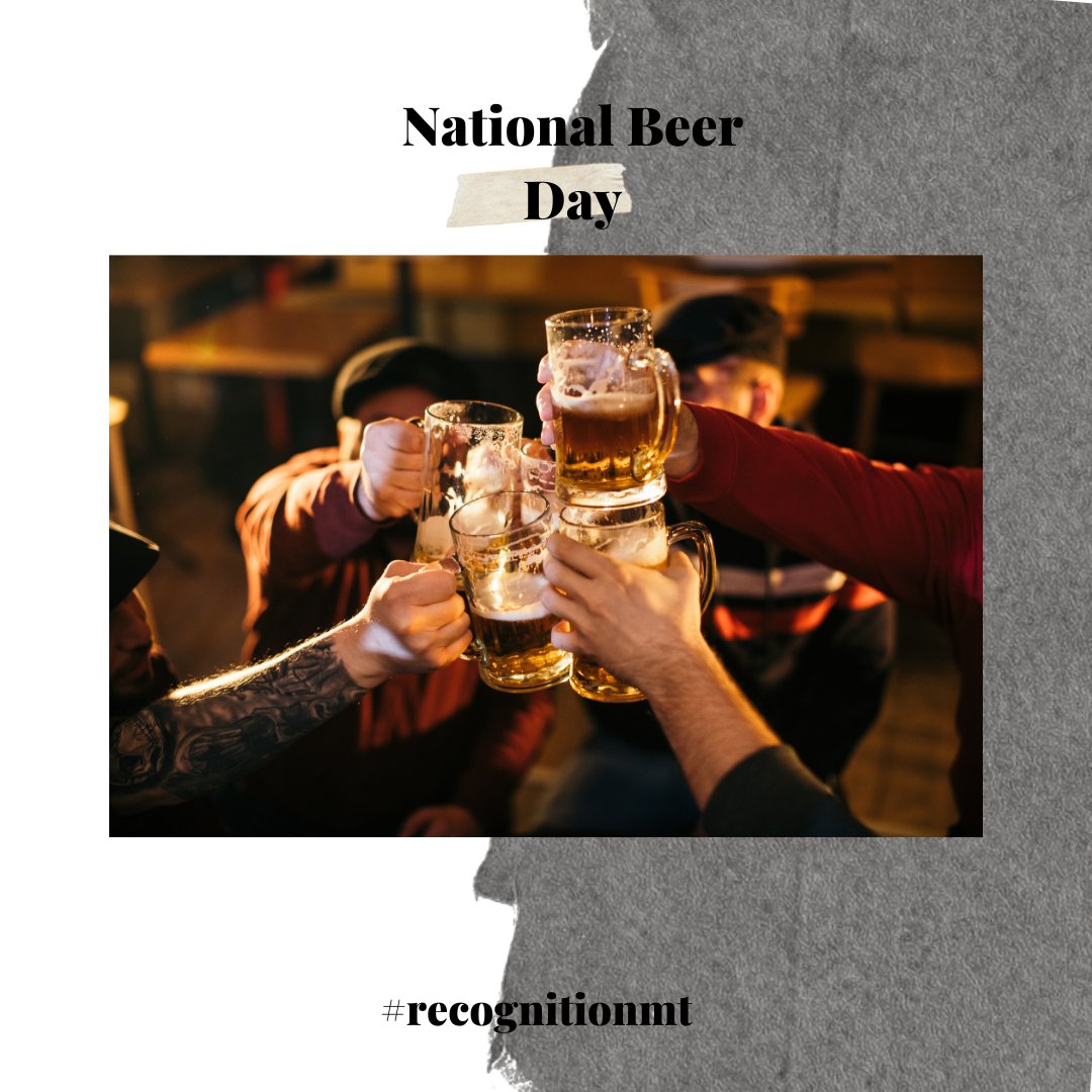 Recognitionmt's tweet image. Happy National Beer Day! 🍻 Cheers to our incredible promotional models, brand ambassadors, hosts, greeters, and more who make every event unforgettable. Here&apos;s to raising a glass and celebrating with the best team in the biz! 🍺 #NationalBeerDay #RecognitionModelAndTalent