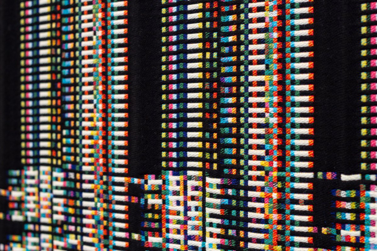 pixelform's tweet image. Fragmented Memory

1. Detail - XAA 222RGB 336px
2. Installation Detail - XAA 222RGB 336px and XAE 222RGB 336px
3. Detail - XGQ 222RGB 336px

phillipstearns.com

#tapestry #jacquard #datavisualization #fiberart #algorithmicart #phillipstearns