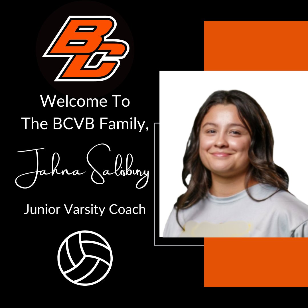 Welcome to BCVB, Coach Jahna! 🏐 We are extremely excited to have her on staff at the High School and cannot wait for the 2025 season! #GoBulldogs #BCVB