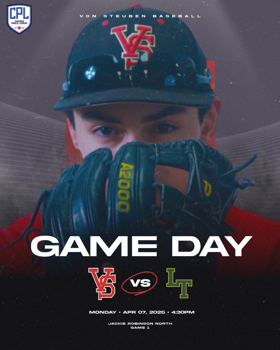 von_athletics's tweet photo. Conference play gets underway in the Jackie Robinson North today as Von travels to take on Lane at Kerry Wood. First pitch set for 4:30. Go Panthers! @cplathletics @vonsteubenmsc @mikeclarkpreps https://t.co/vXgDTfP2bu