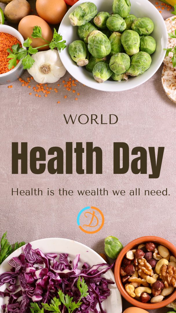 TheDiffApp's tweet image. Health is not a privilege—it’s a right! 🌍💙 This #WorldHealthDay, let’s work toward a future where everyone has access to healthcare, nutritious food, and a healthy environment.💪✨ #TheDifferenceApp